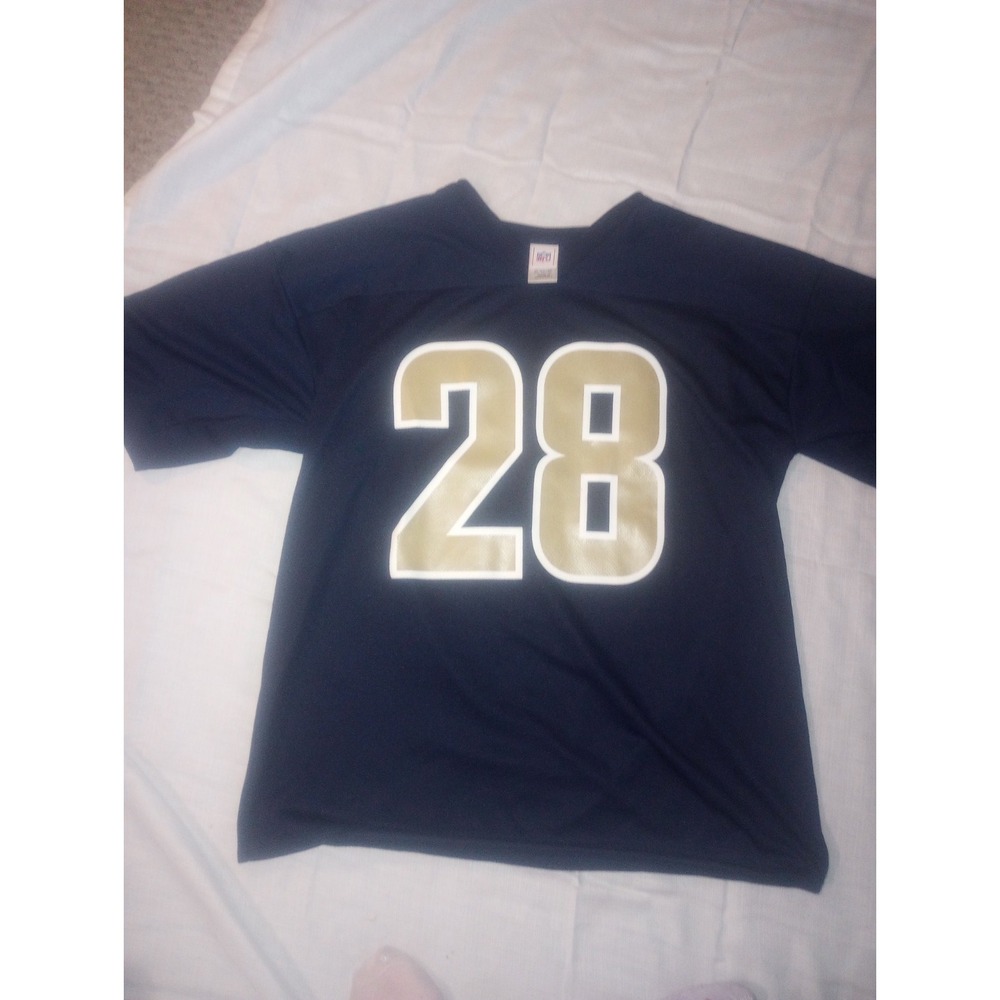 Rams Faulk #28 NFL Jersey Mens XL Rn#69421 Guatemala Polyester